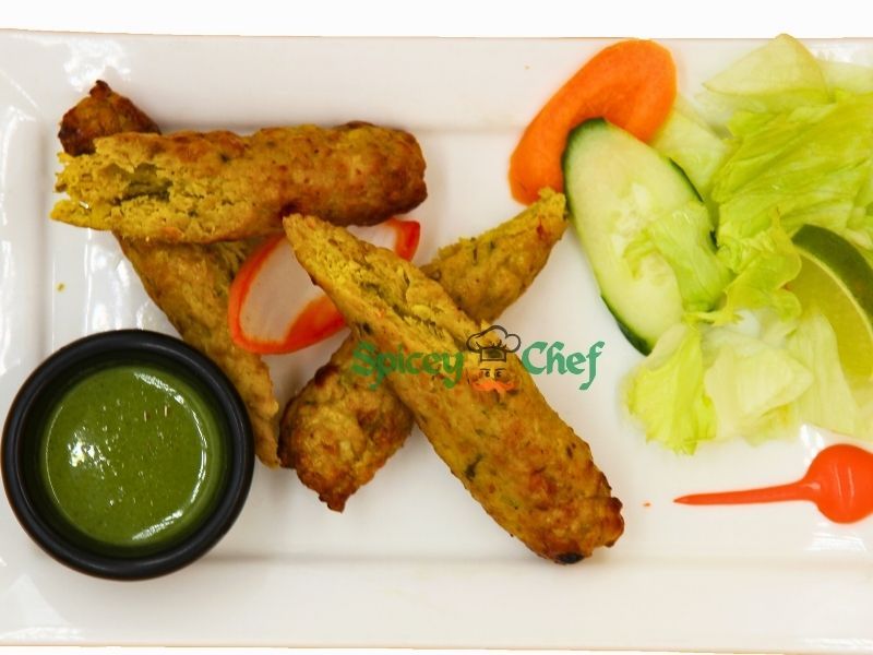 Chicken Seekh Kebab (GF) (DF)