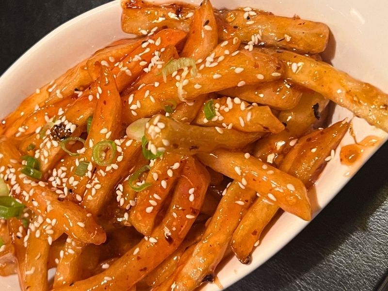 Honey Chili Potato (GF) (DF)