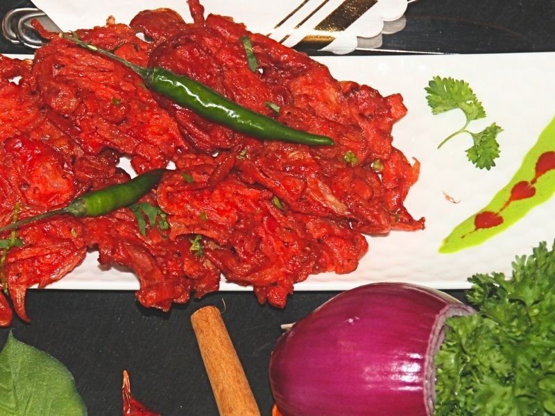 Onion Bhaji (V) (GF)