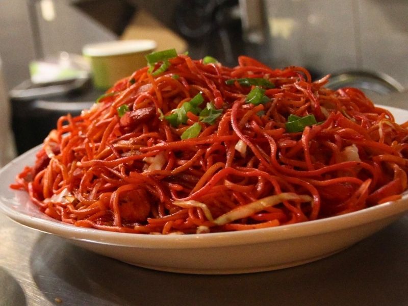 Szechuan Veg. Chow Mein (DF)