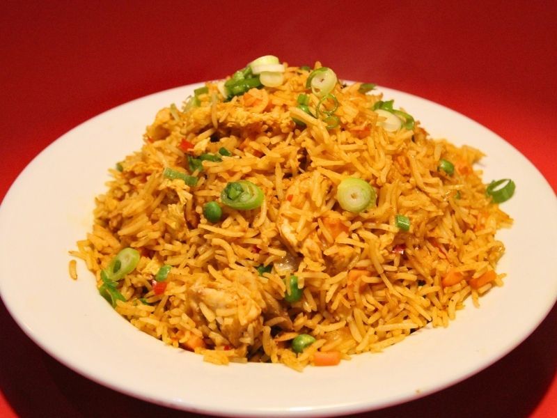 Szechuan Veg. Fried Rice (V) (GF) (DF)